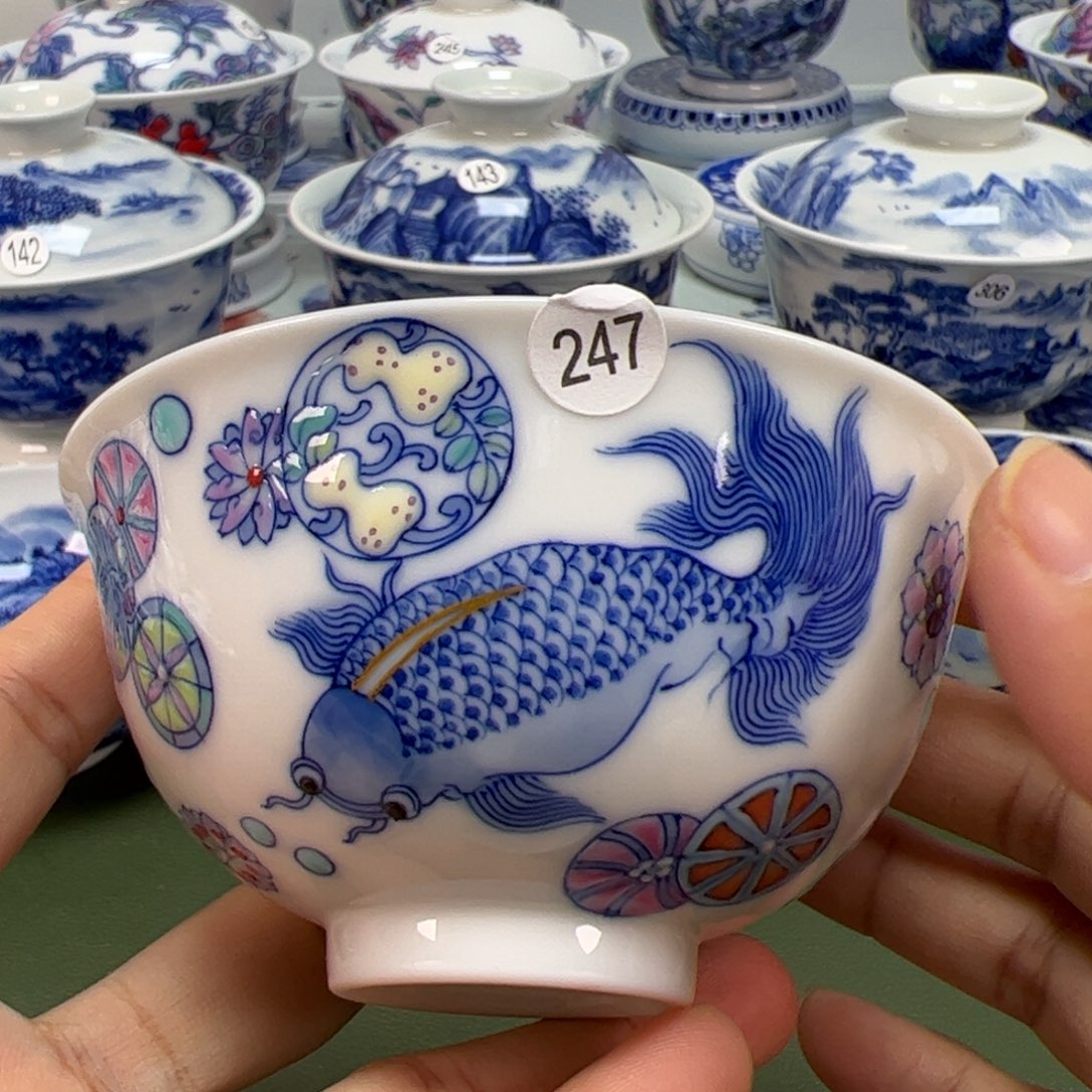 景德镇纯手绘茶具247