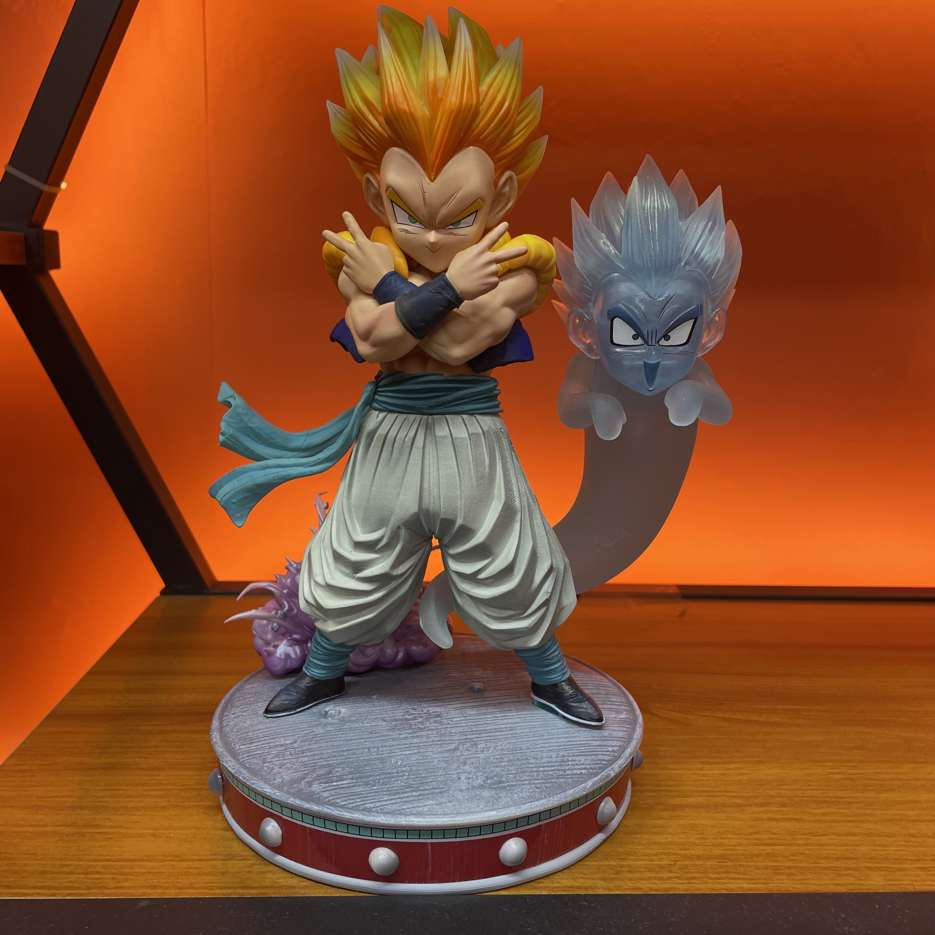 七龙珠CS超赛悟天克斯共鸣超级赛亚人GK手办潮玩模型摆件