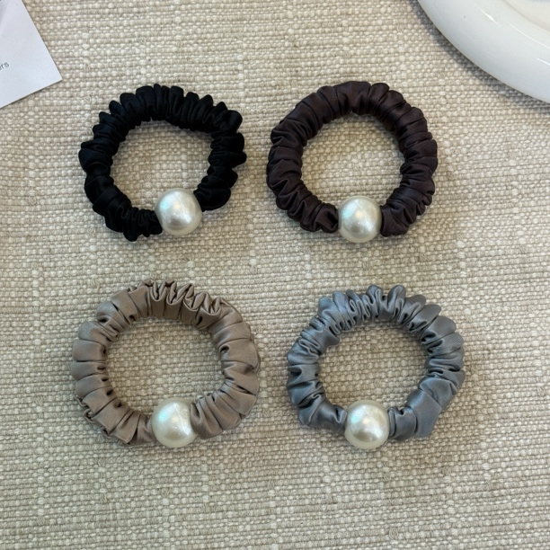 不扯头皮的发圈～新款韩系大肠发圈女时尚百搭扎丸子头绳皮筋发绳