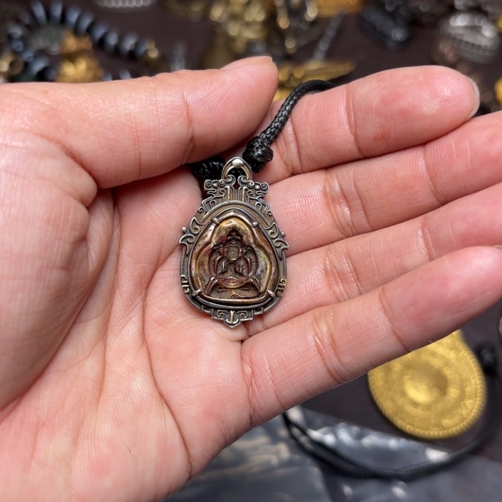 想***法颈饰玻璃藏传喜马拉雅