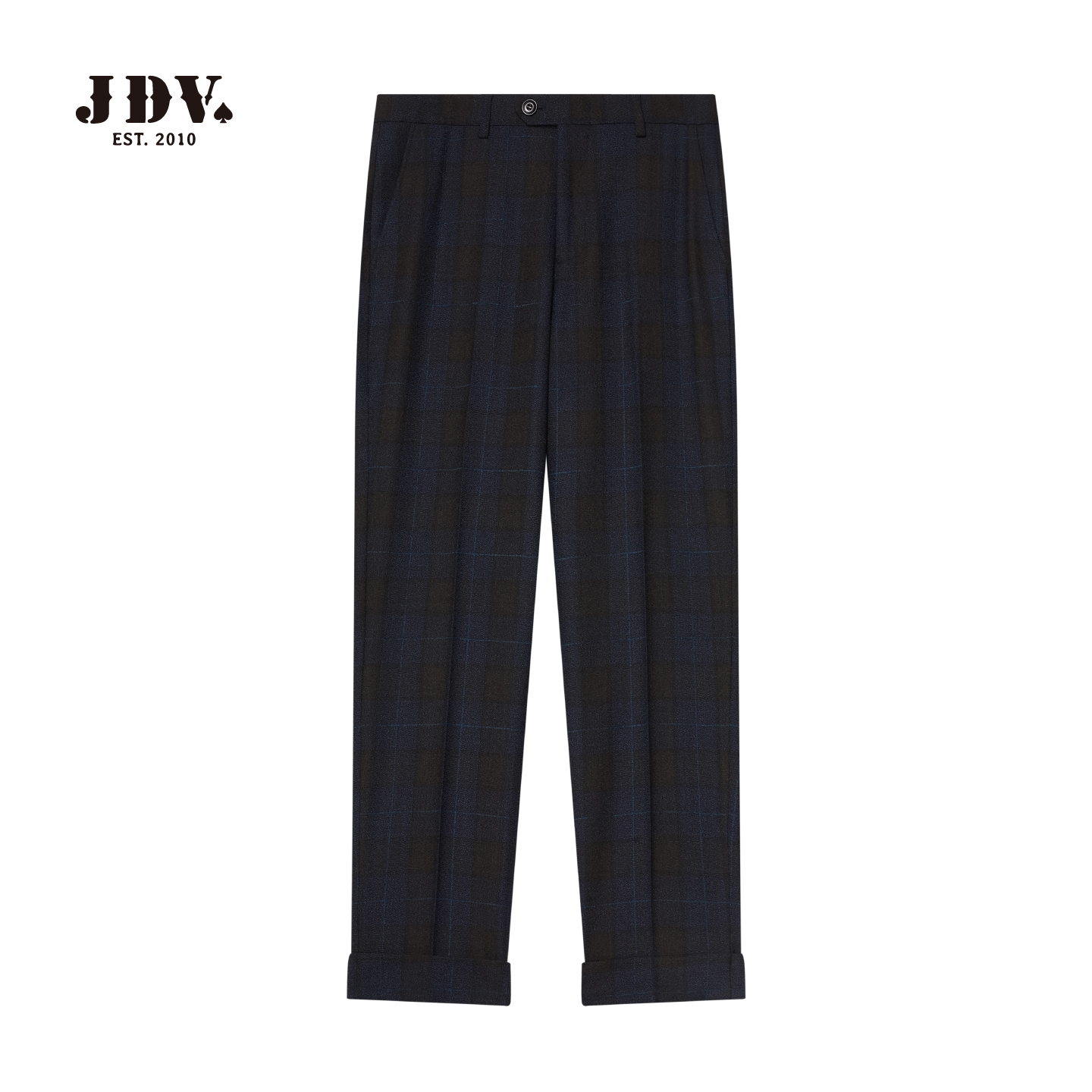 J.D.V男装秋季新品直筒休闲西针织舒适经典休闲裤WPF5038