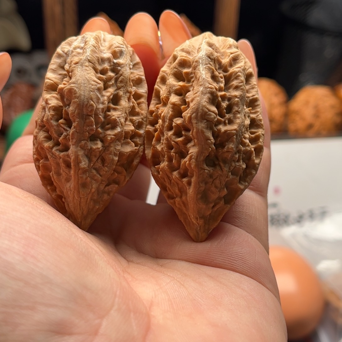 文玩核桃把件关东木子家楸大胖28