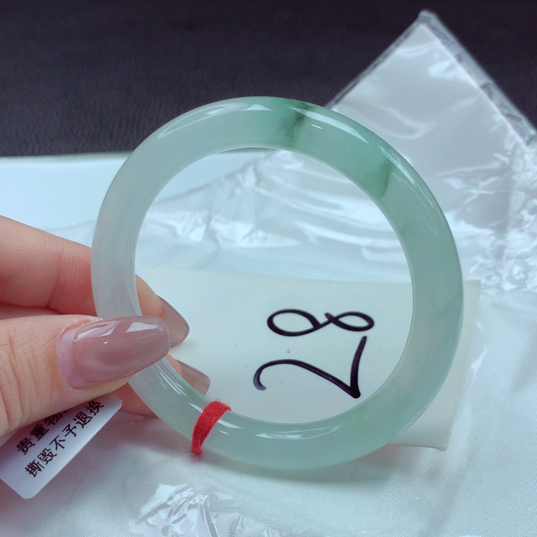 翡翠手镯未镶嵌手镯55
