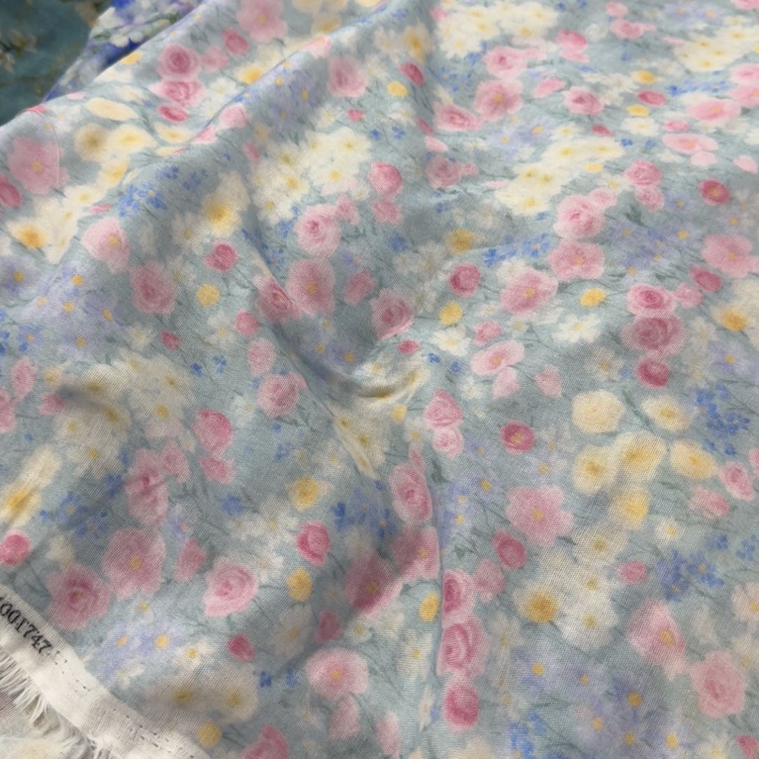 天丝棉双层纱1米价1.45米宽D区