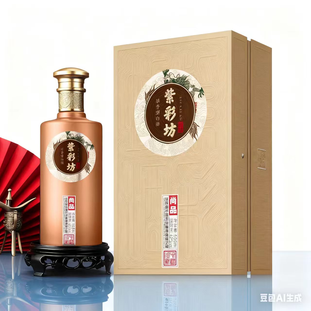 紫彩坊双沟酿酒 紫彩坊尚品 浓香型白酒42/52度42度500
