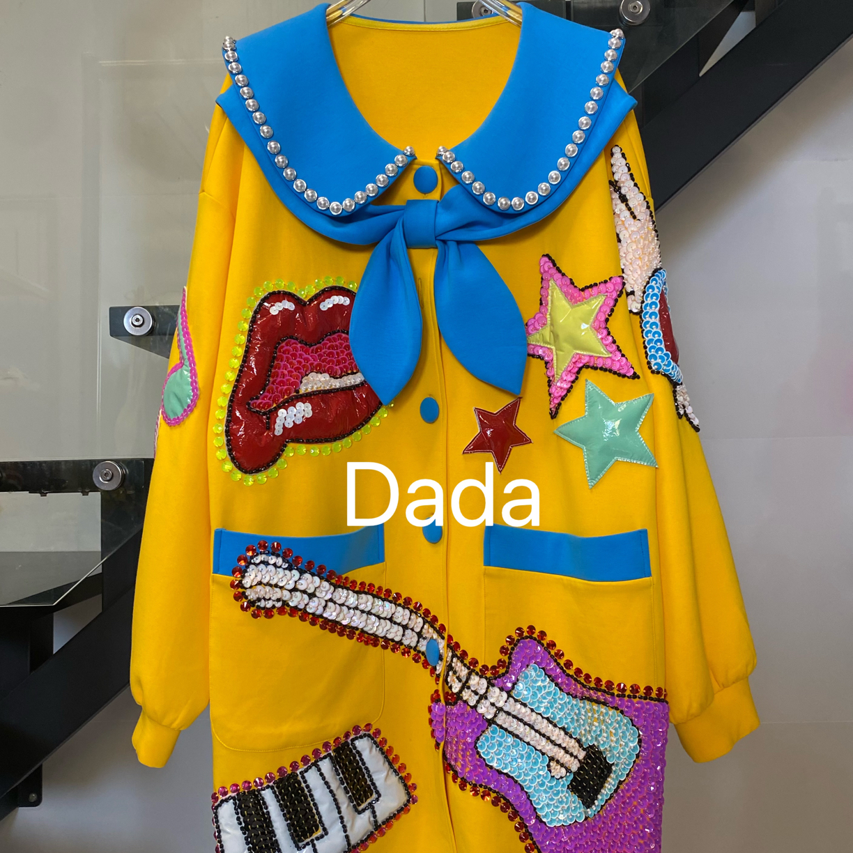 Dada设计款新款重工个性款休闲时尚百搭洋气卫C15300