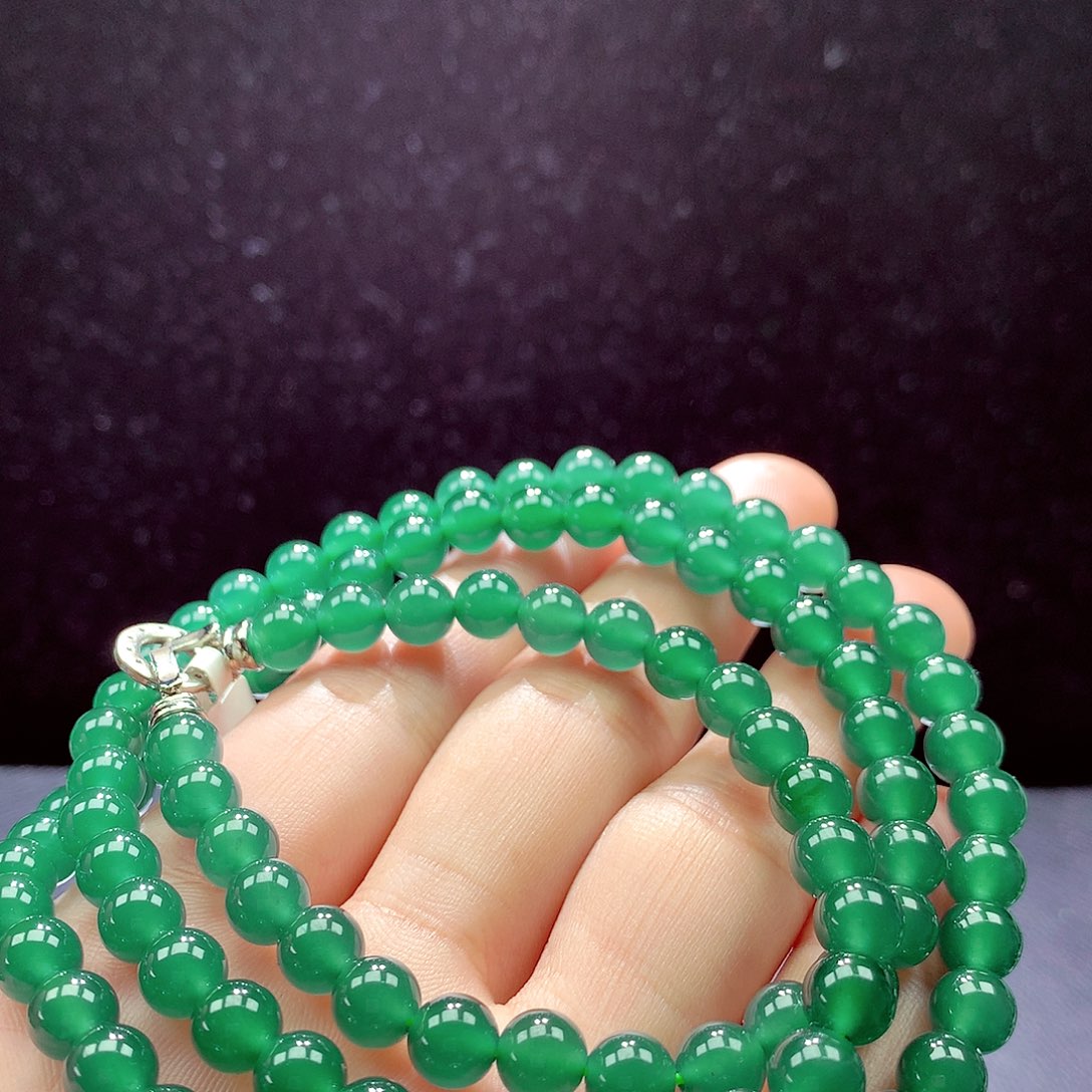 翡翠手链未镶嵌项链