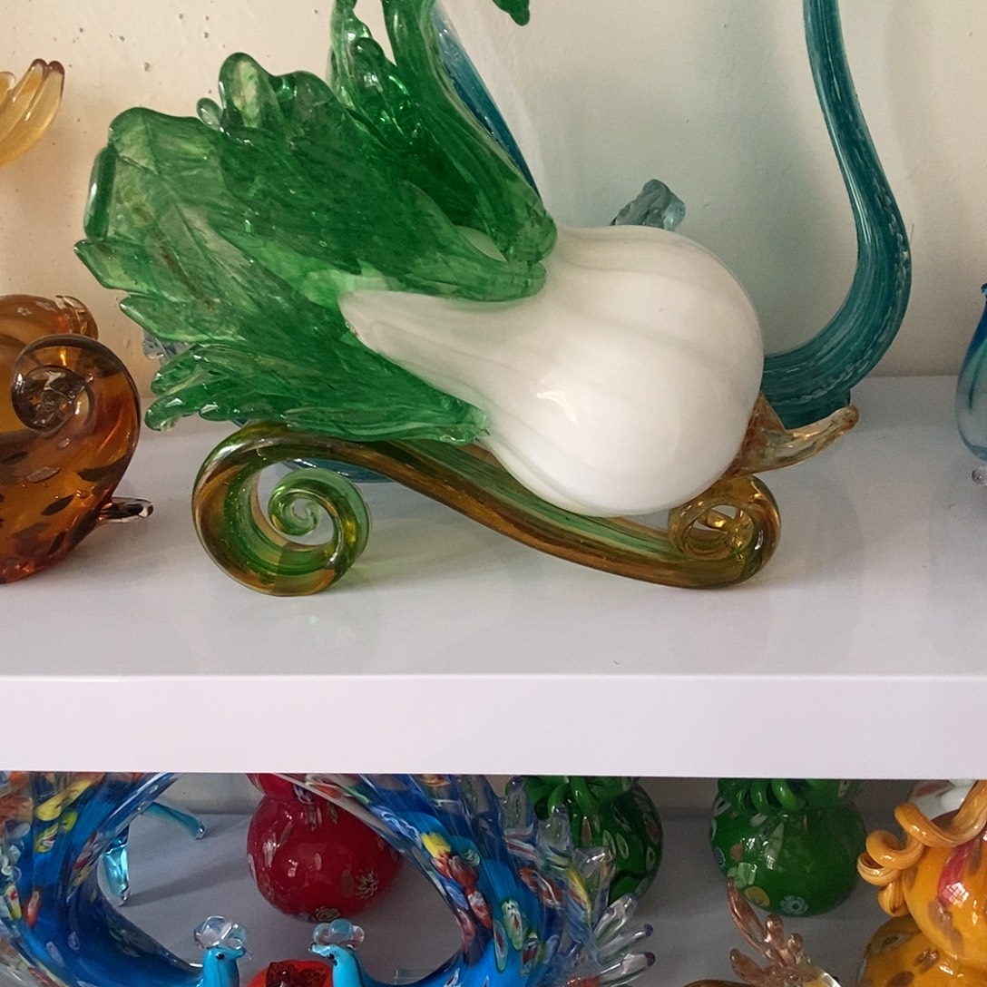 菜***王琉璃大白菜带如意底座