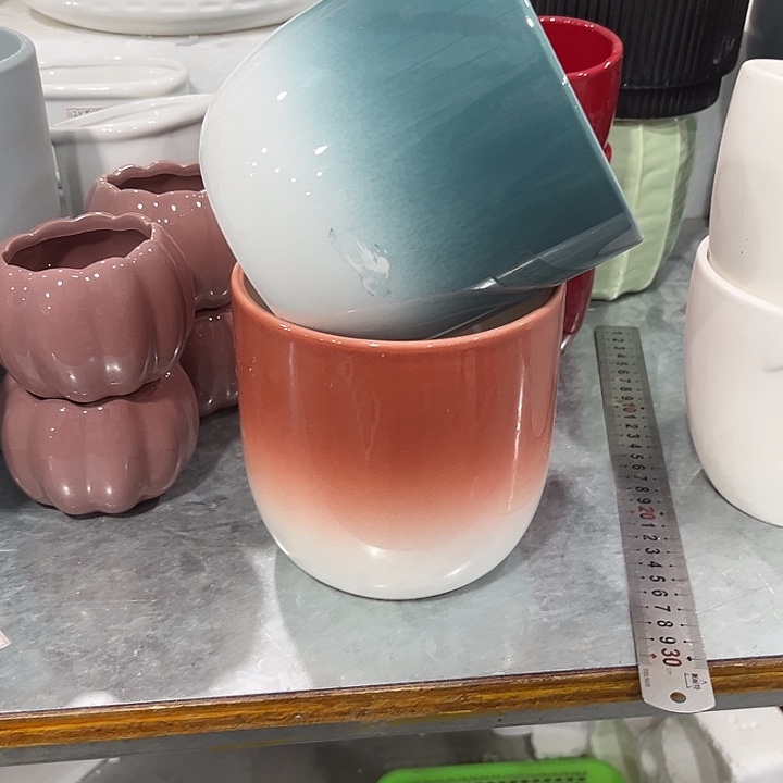 有孔！福利价陶瓷花盆性价比！