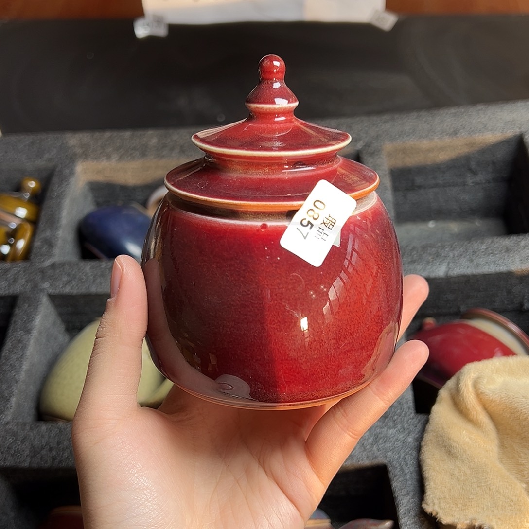 摆件陶窑口自销原矿钧瓷