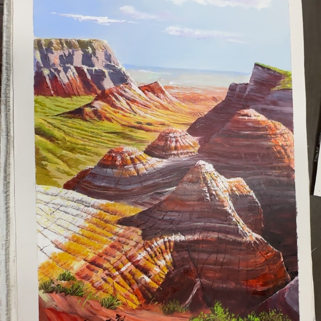 油画加油加油努力加油加油