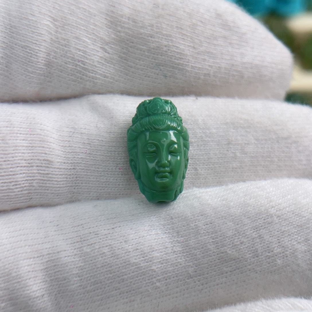 绿松石颈饰未镶嵌卡9.5-16-7.8