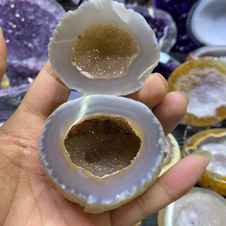水晶聚宝盆未镶嵌
