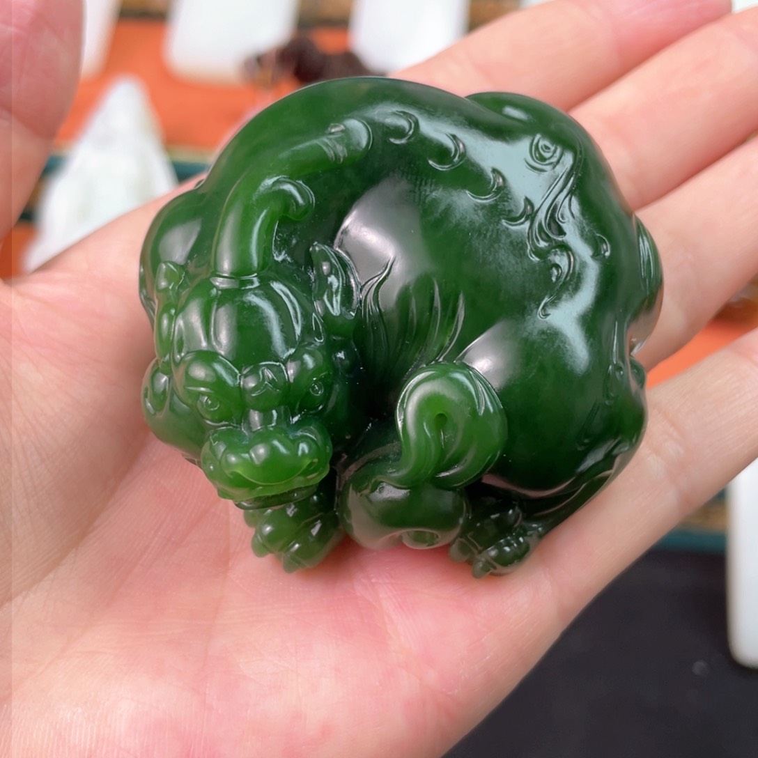 和田玉把件未镶嵌