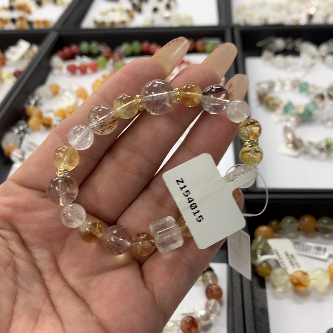 水晶手链未镶嵌财富密码