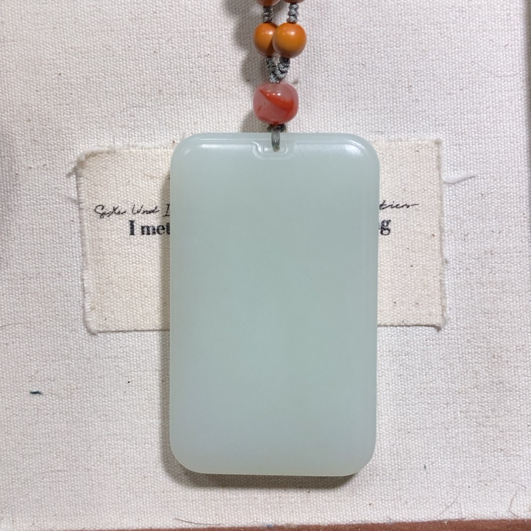 和田玉（糖玉）颈饰未镶嵌