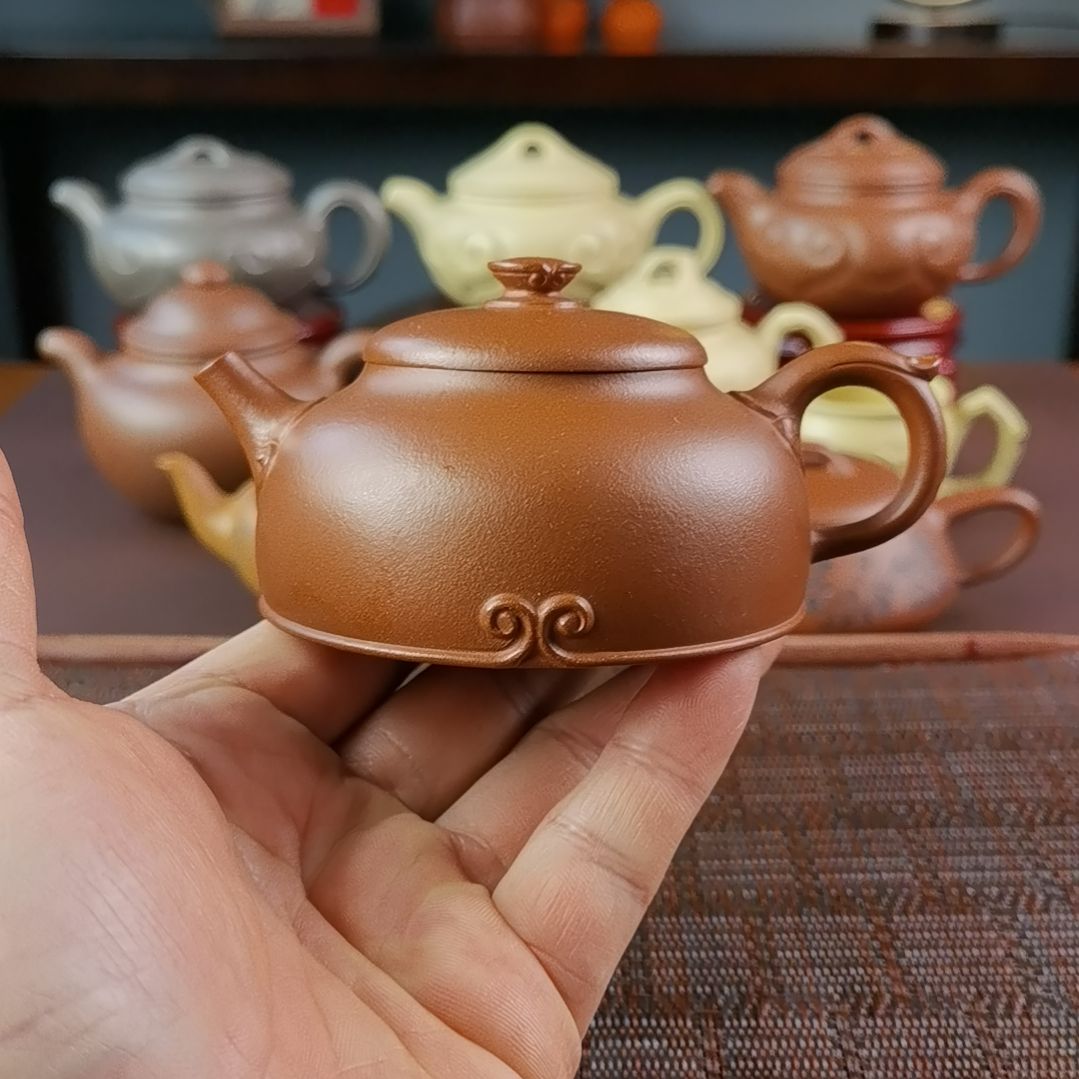 紫砂茶壶沉香泥一生所爱160CC