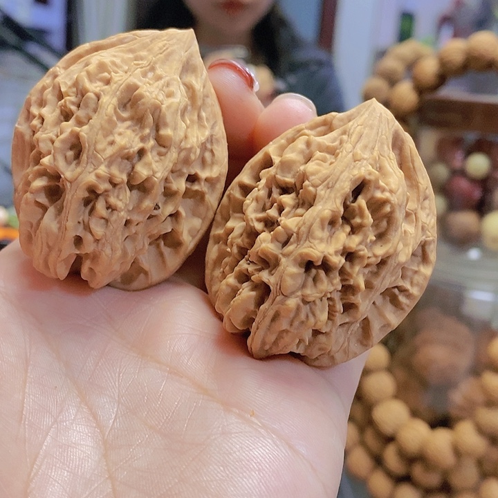 【闪购商品】文玩核桃把件40.5鸡心
