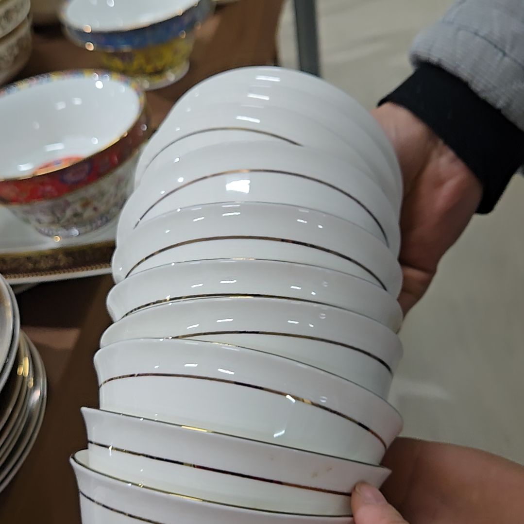 瓷片微瑕4.5寸10个米饭碗6666666