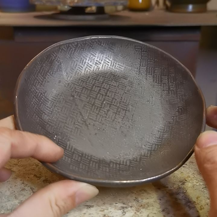 盘手工高温原矿窑变