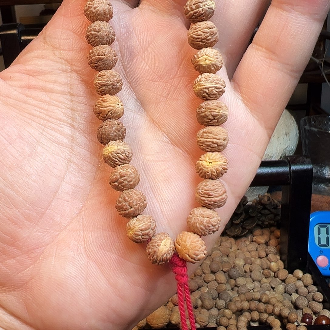 手串凤眼菩提野生酸枣核手持