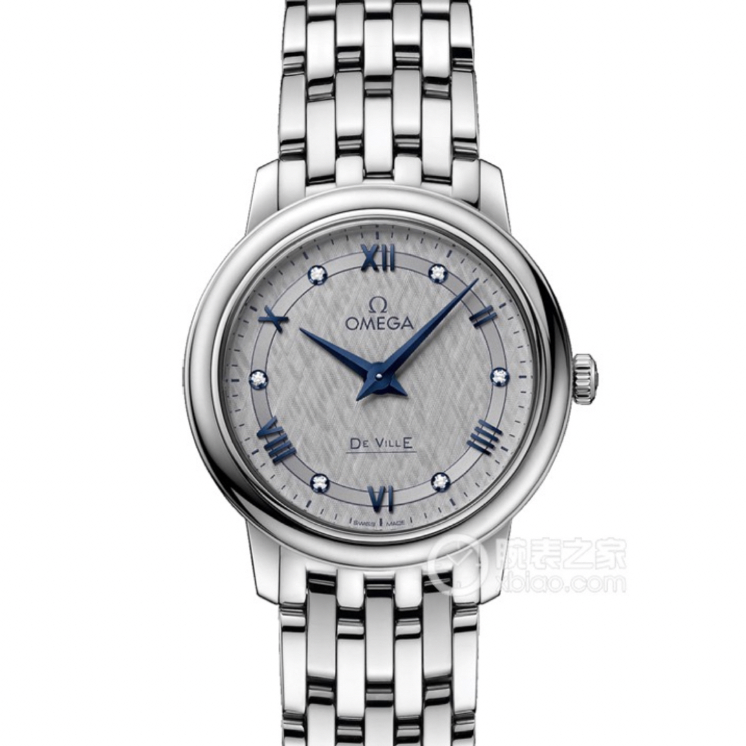 99新 Omega/欧米茄 99新女款碟飞石英表 表径27.4mm 公价24500