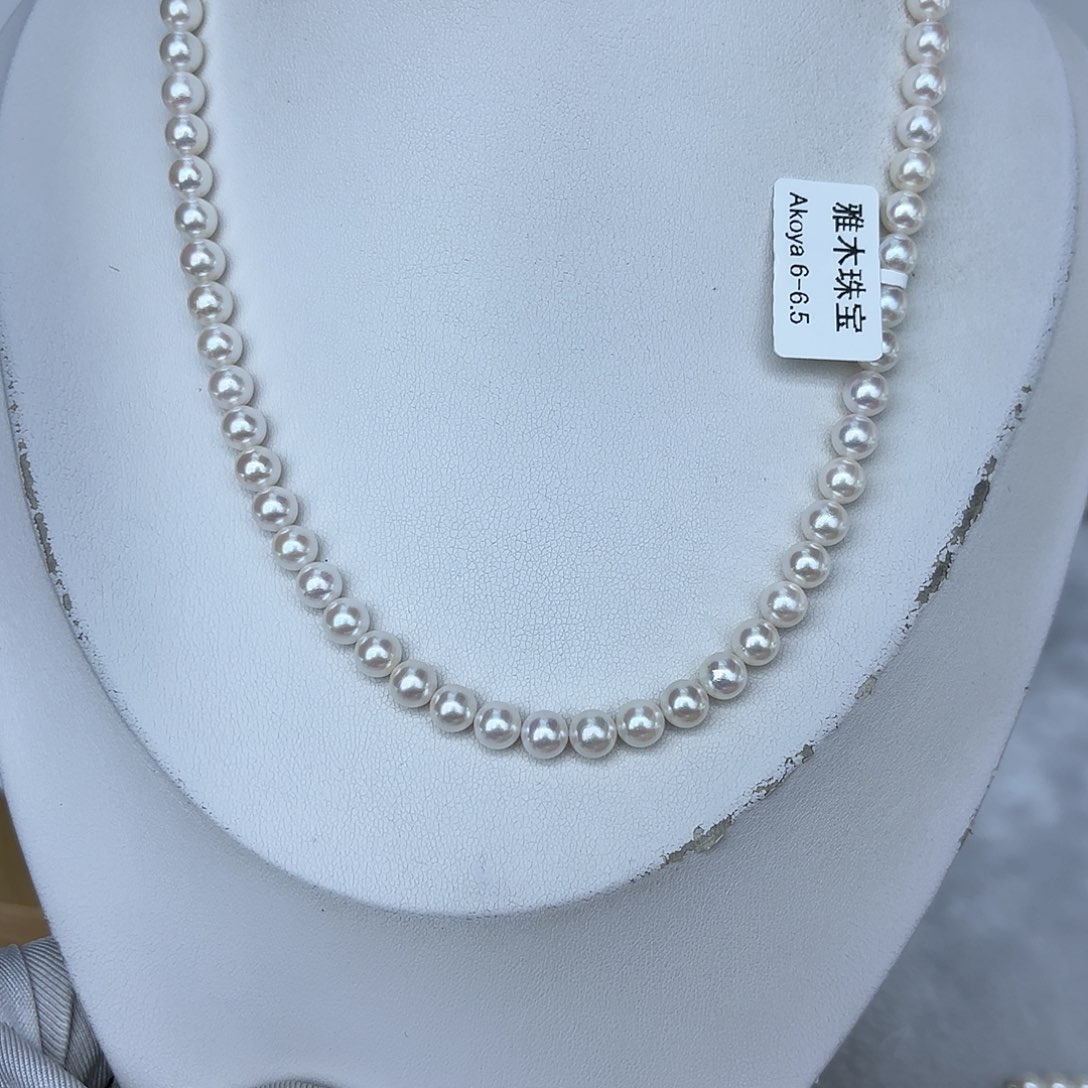 海水珍珠颈饰银S925镶嵌