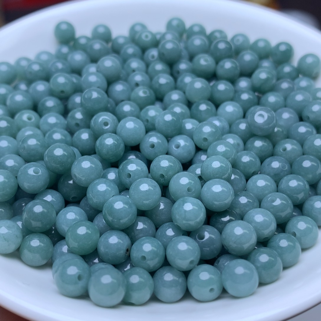 【闪购商品】未镶嵌翡翠手链卡6冰蓝水50个