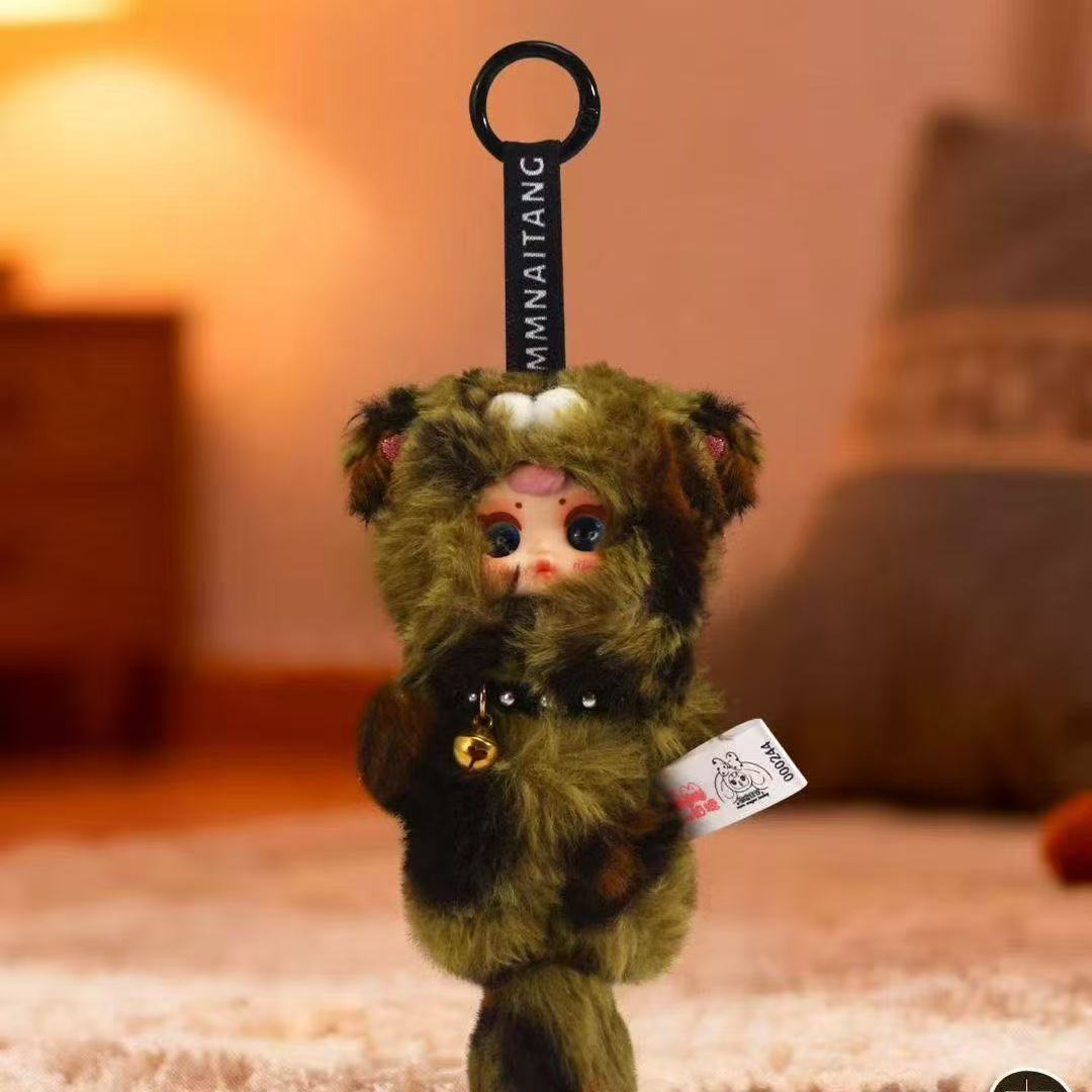 QD100【MM奶糖猫猫】盲盒直播代拆 精致毛绒挂件 