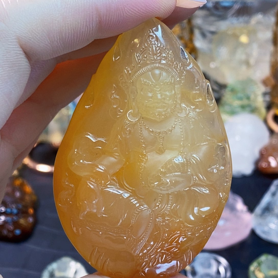水晶颈饰未镶嵌吊坠
