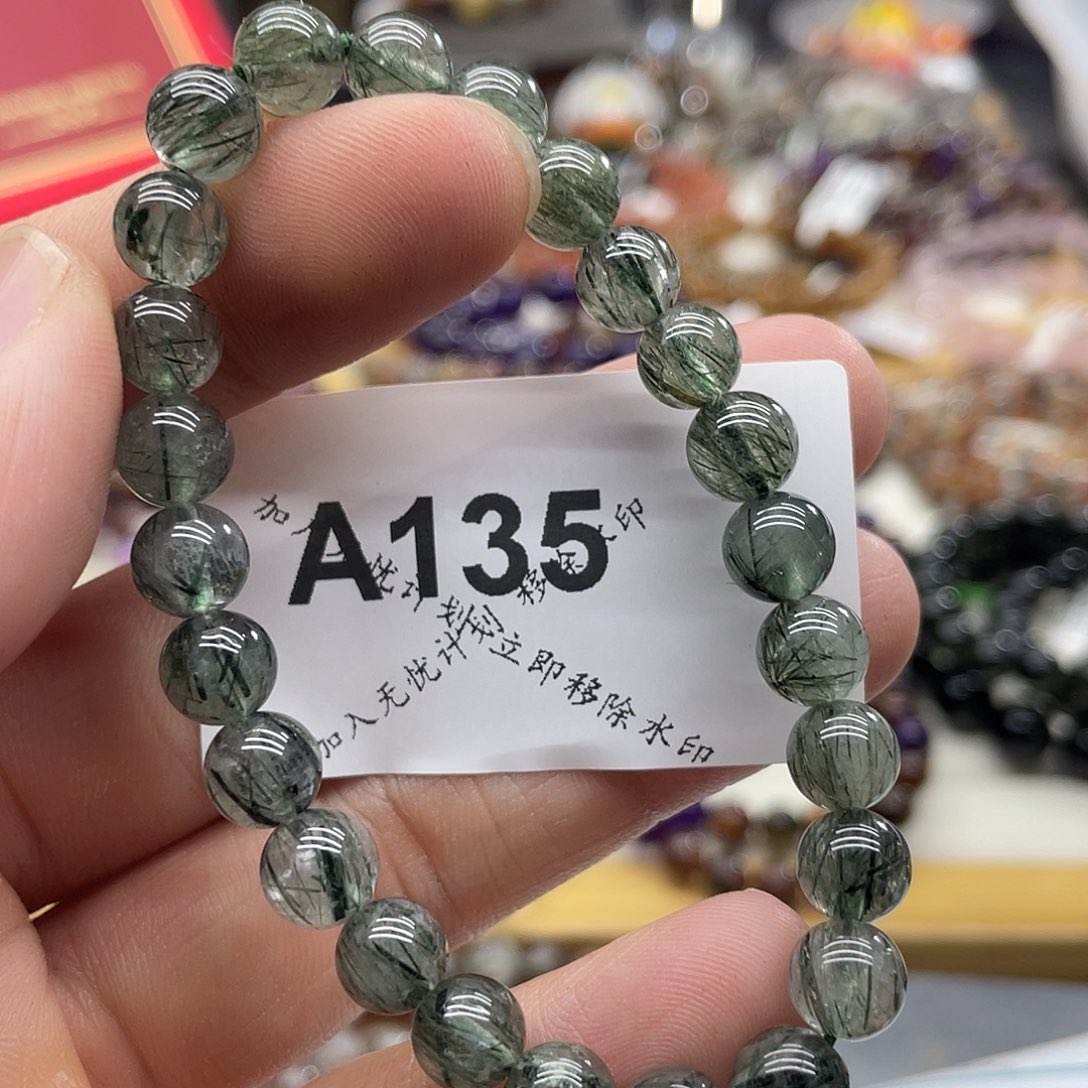 水晶未镶嵌手串天然