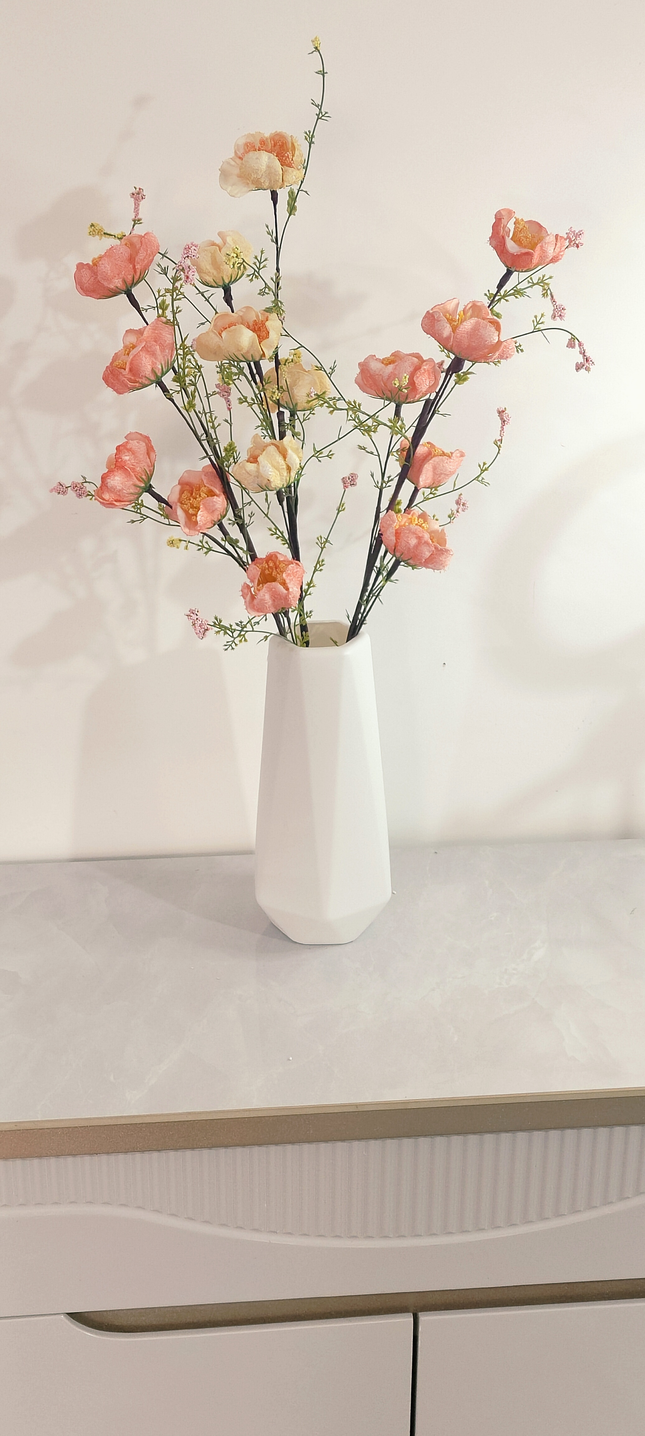 轻奢高档杜鹃花仿真粉蝶花客厅餐桌装饰花束花艺摆件