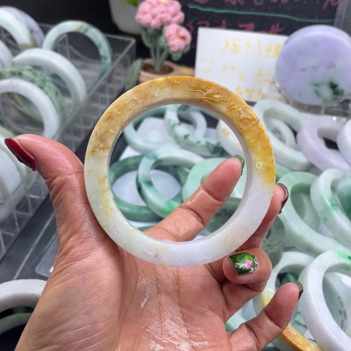 定制翡翠翡翠手镯未镶嵌