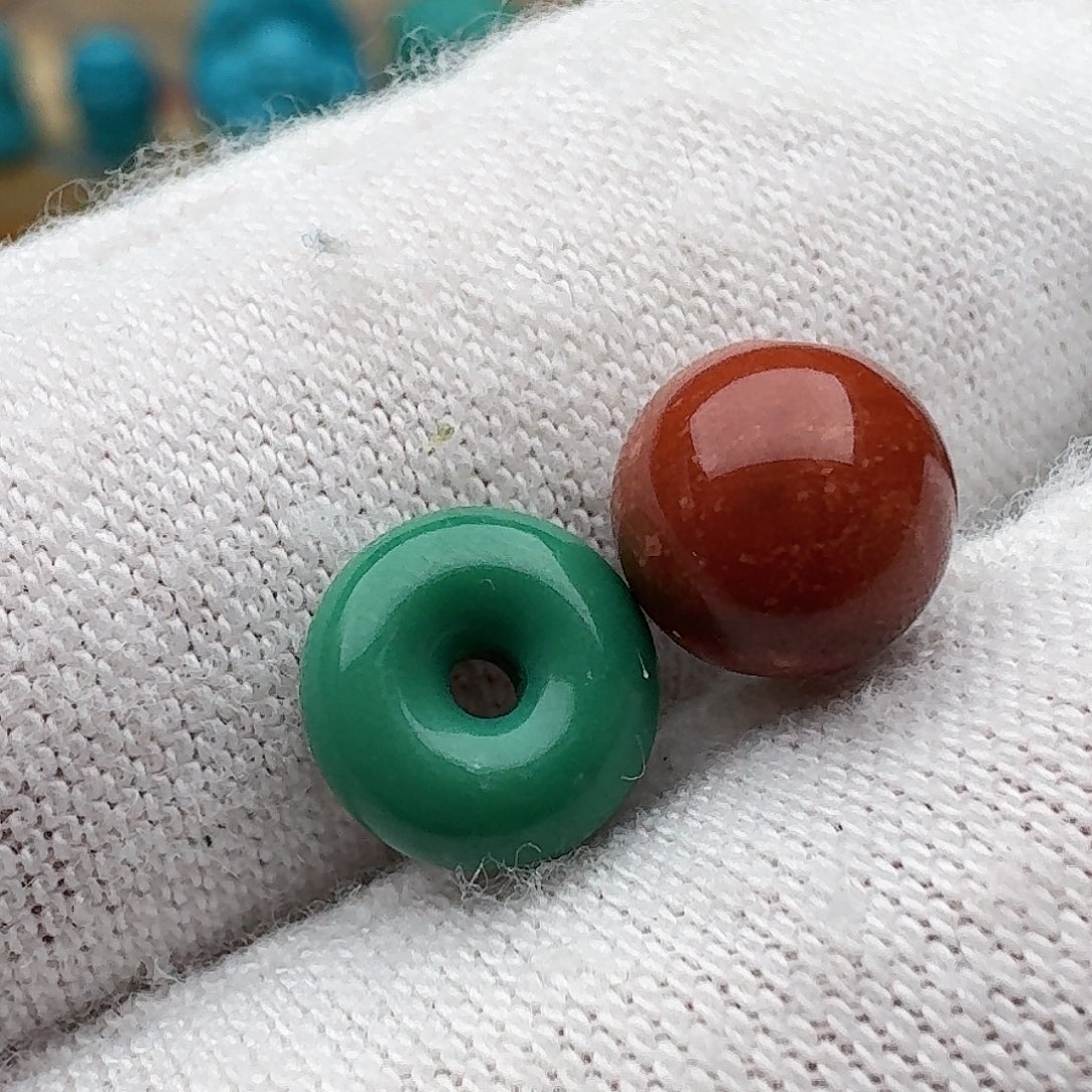 南红玛瑙未镶嵌面包圈7.4