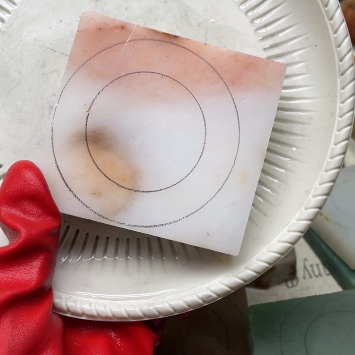 石英质玉未镶嵌珠宝半成品