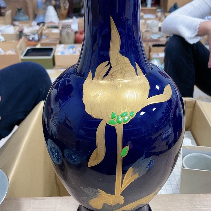 瓷片瓷制作工艺品摆件