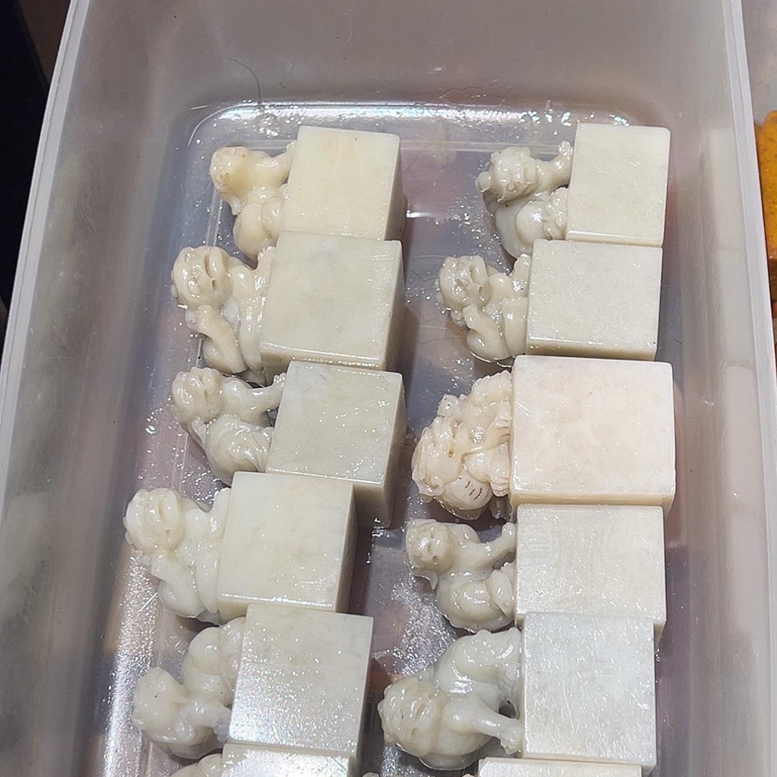 寿山石寿山石批发2个 3.5左右