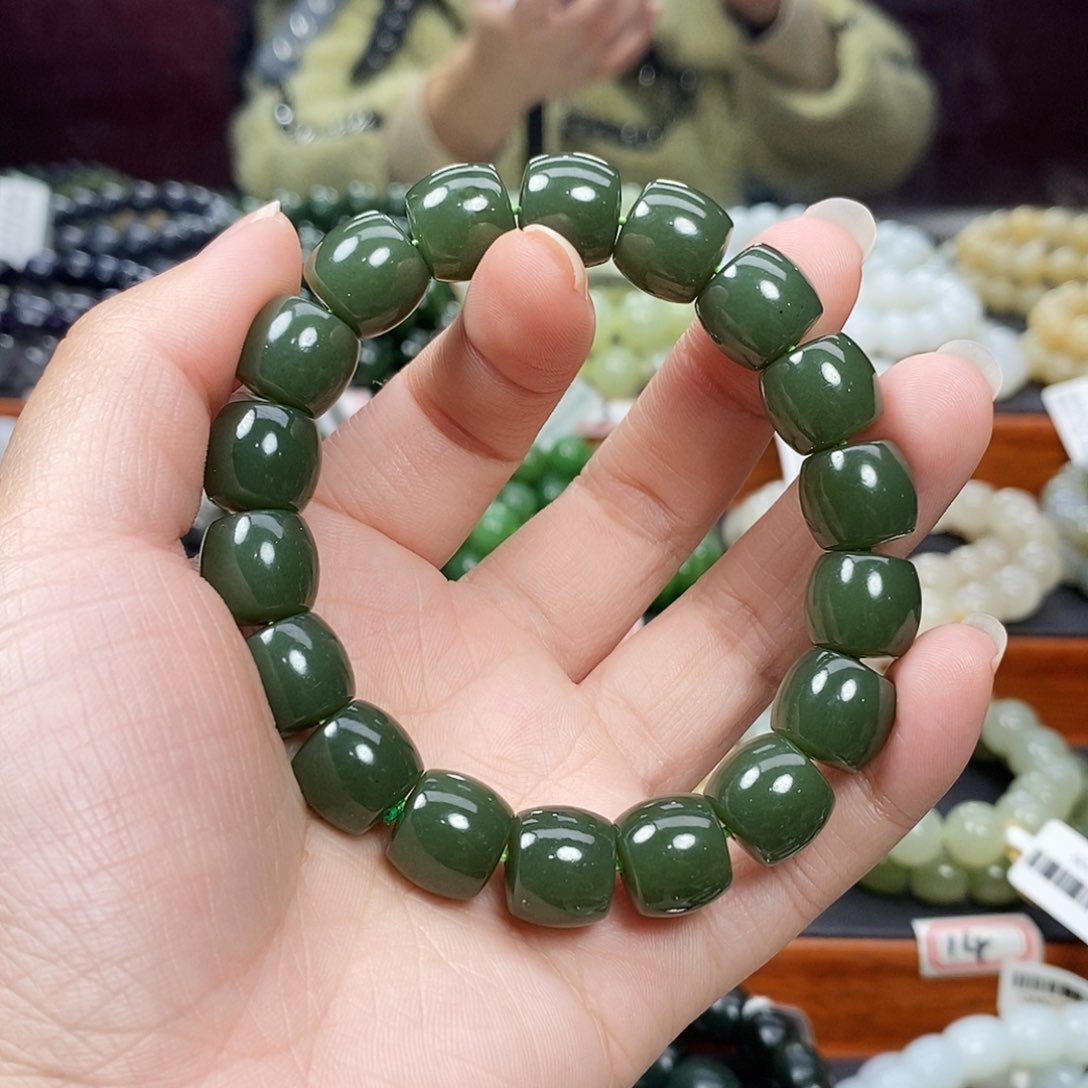 和田玉手链未镶嵌