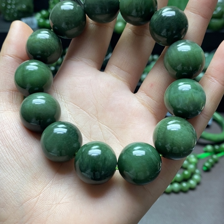 和田玉手串未镶嵌