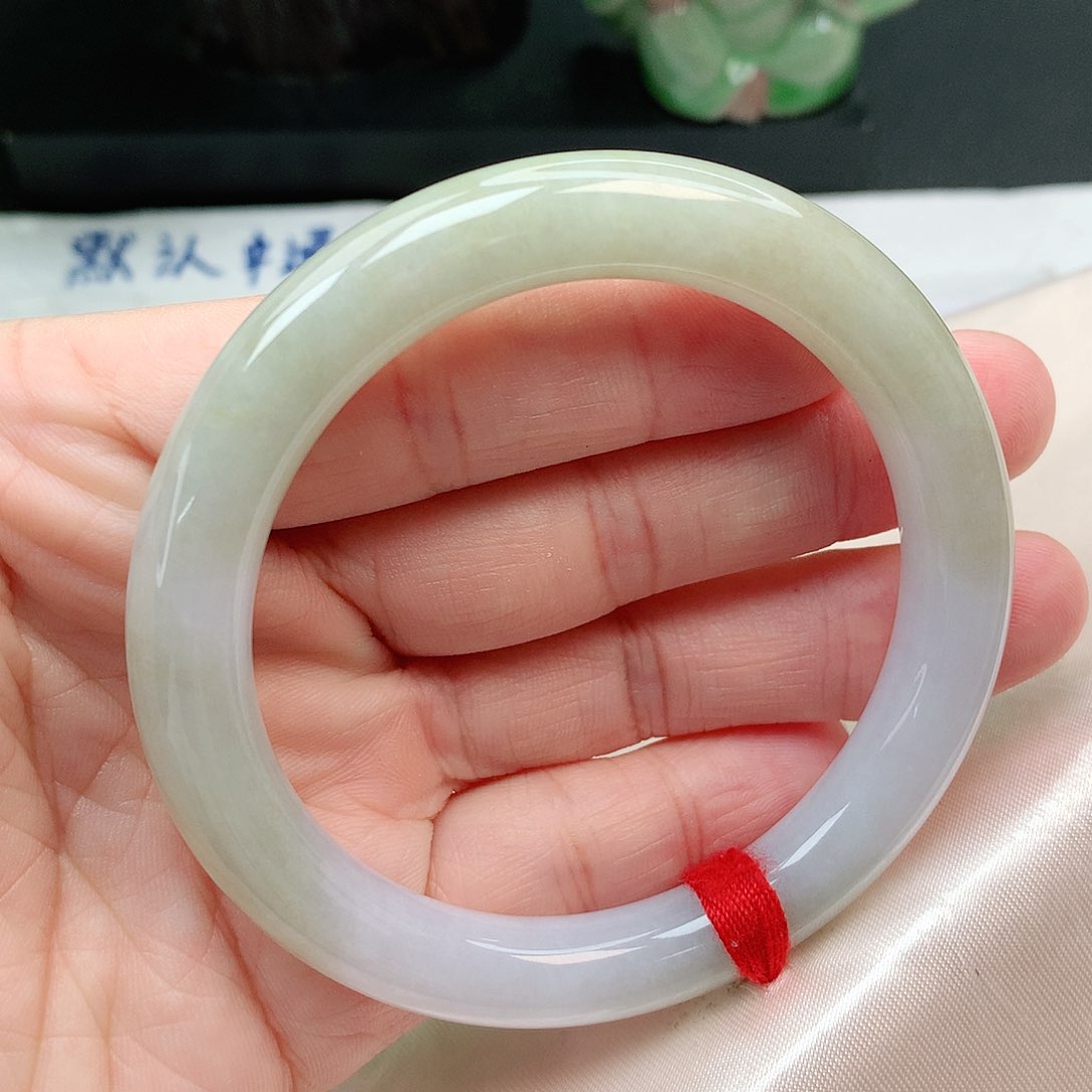 未镶嵌手镯翡翠圆条55圈