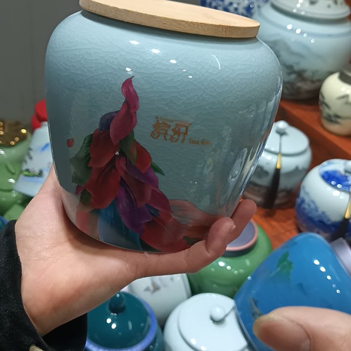 其他陶瓷茶叶罐密封高温