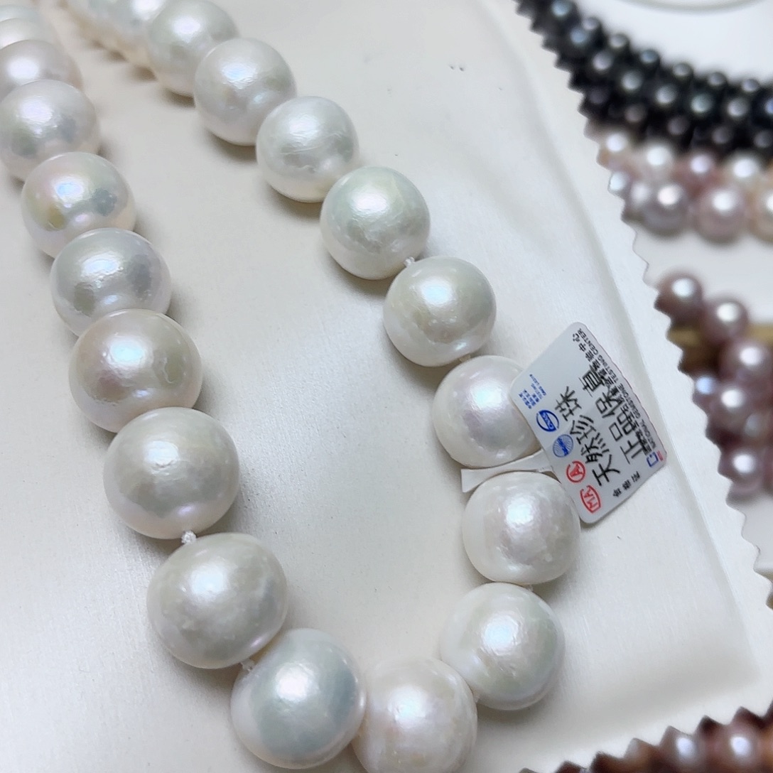 淡水珍珠颈饰未镶嵌12-16内 有核