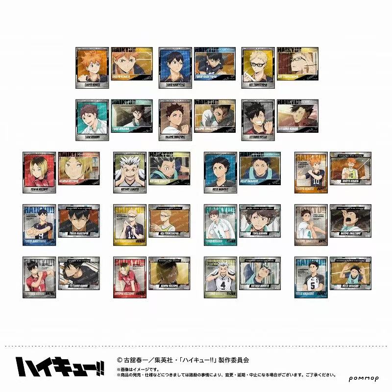 【日谷】排球少年  肩部锻炼准备体操拍立得风贴纸（代拆不退换）正品