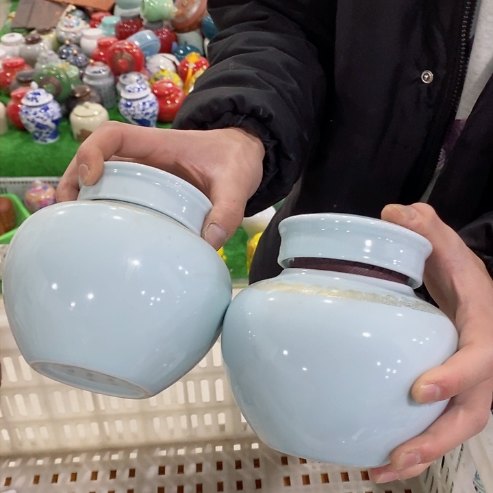 罐陶瓷茶叶罐储物罐