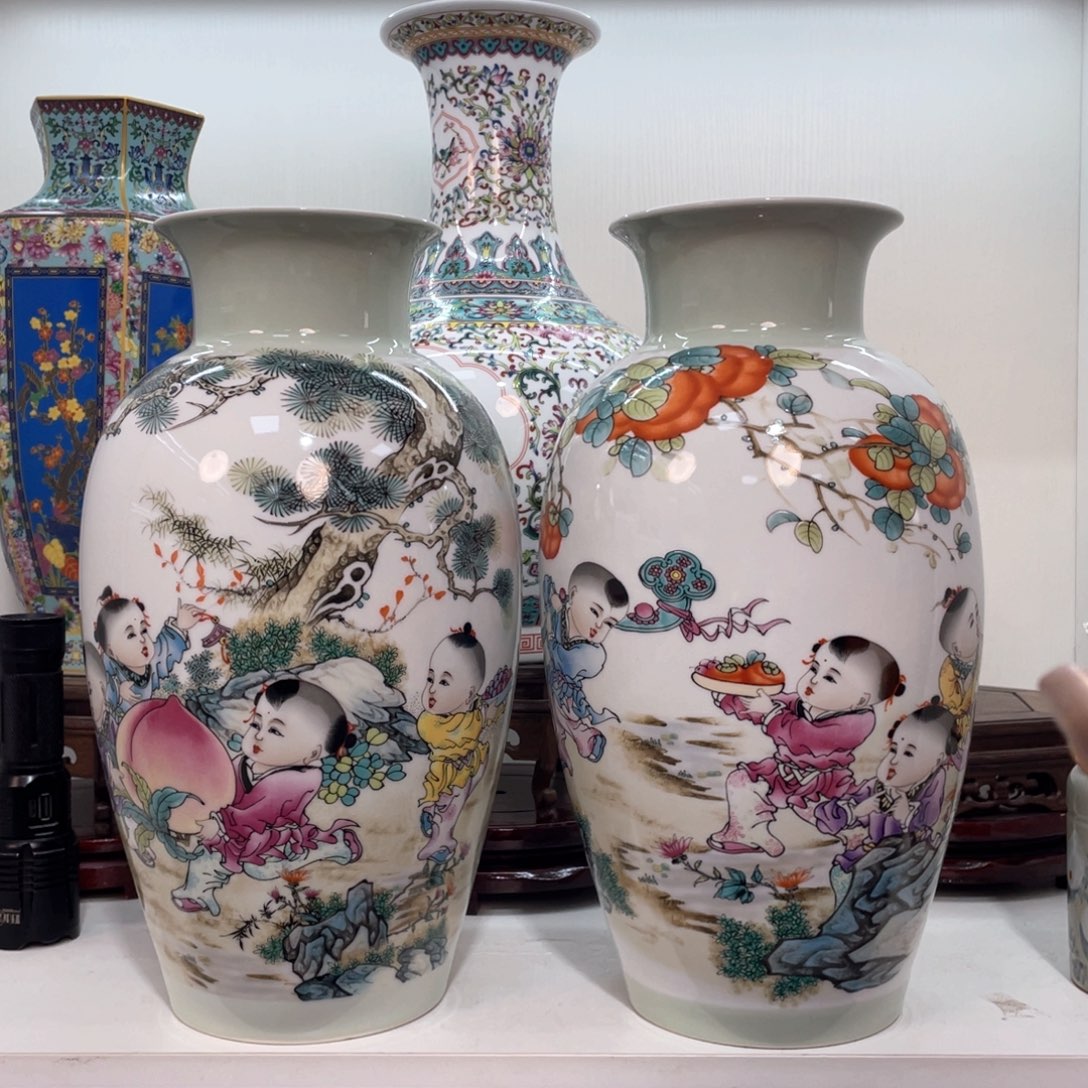 摆件景德镇陶瓷现代工艺品摆件