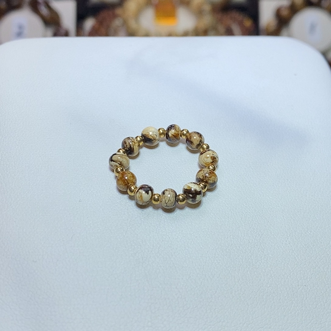 琥珀未镶嵌裸石花珀