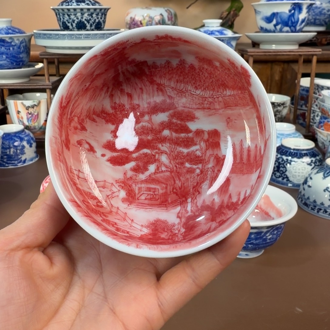 景德镇陶瓷手工手绘