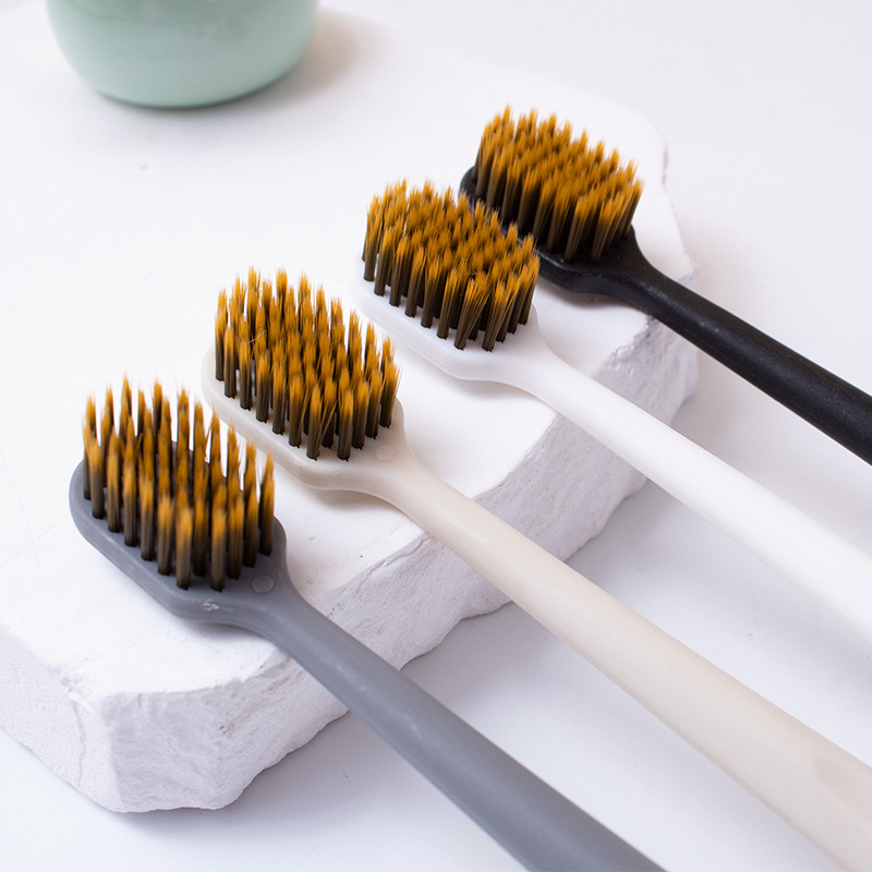 四赠品 宽头软毛成人家用护龈清洁深层组合口腔牙刷