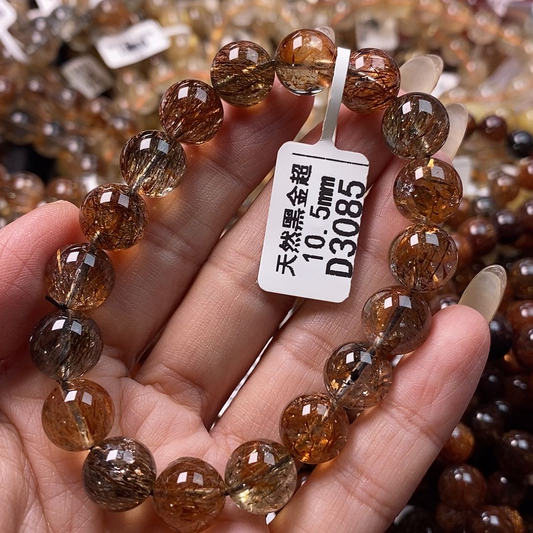 未镶嵌水晶手链水