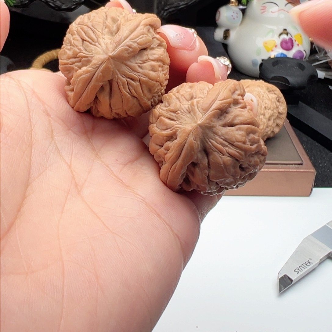 文玩核桃把件莲花37